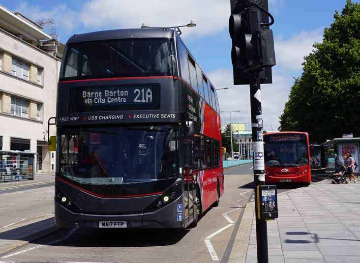 Plymouth Citybus Alexander Dennis Enviro400CITY Spark 559 & Enviro200 139